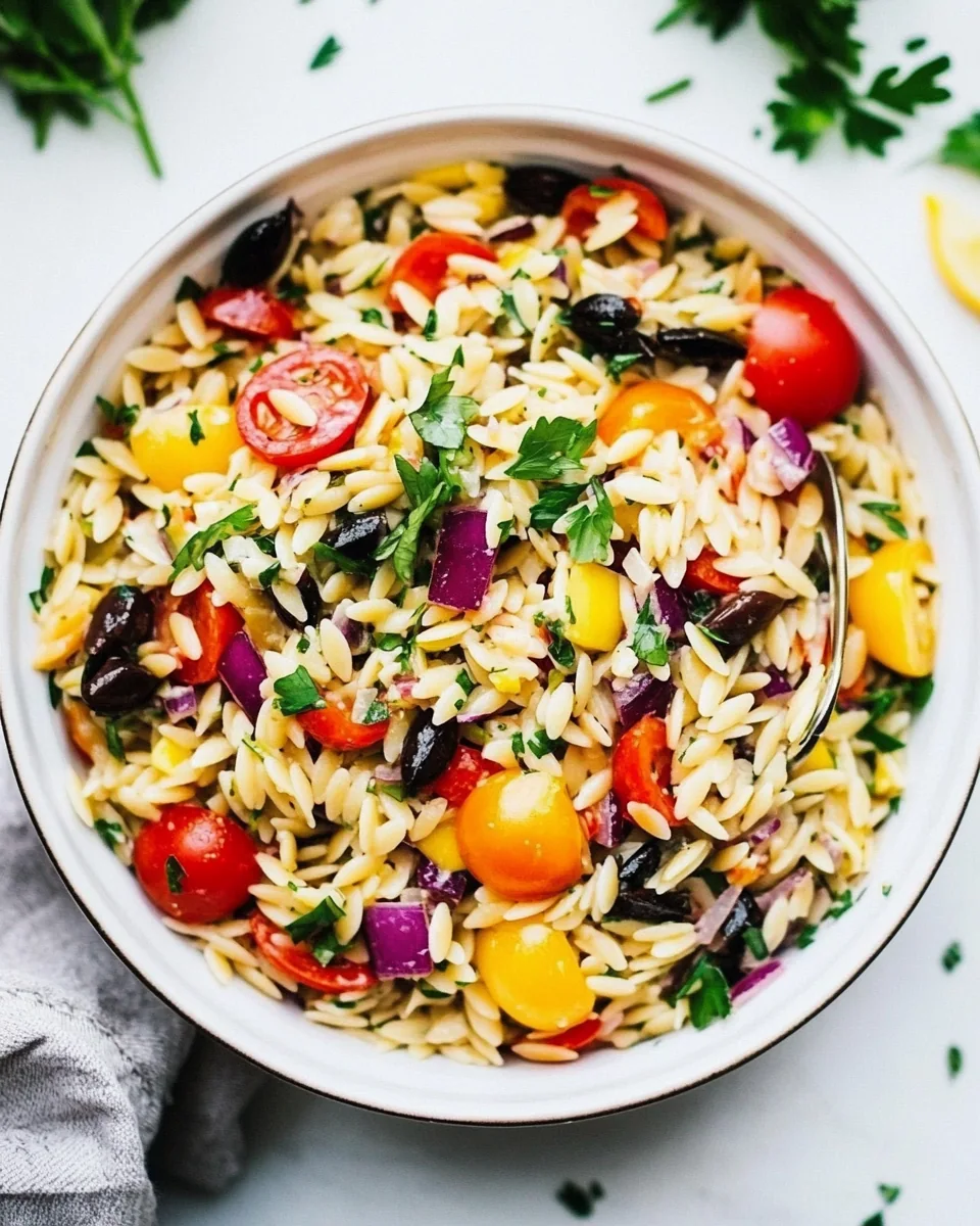 Orzo Pasta Salad