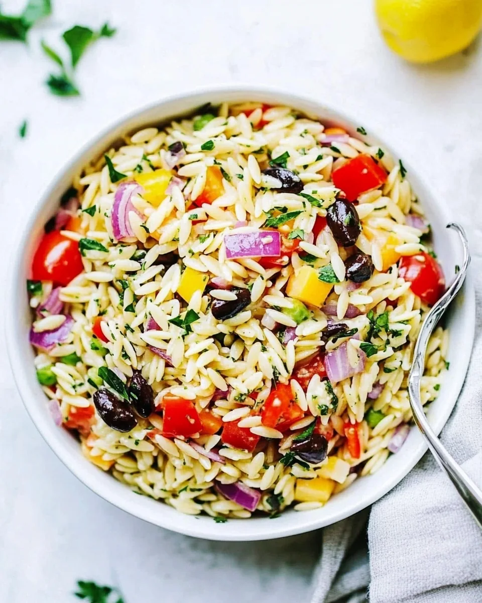 Orzo Pasta Salad