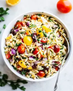 Orzo Pasta Salad
