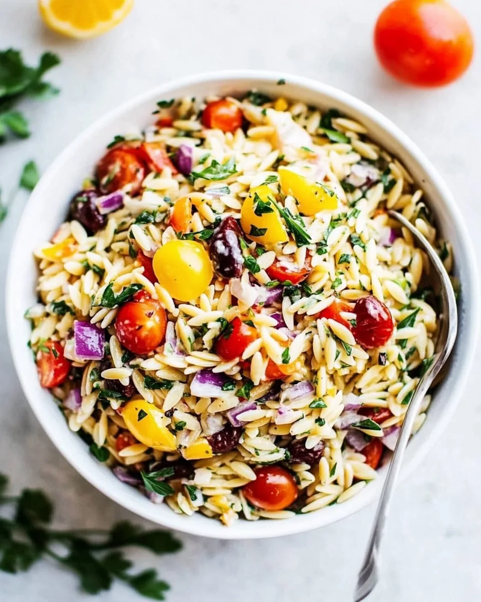 Orzo Pasta Salad