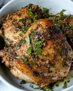 Oven Roasted Turkey Thighs