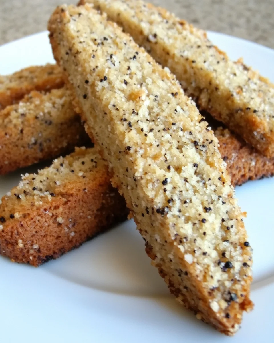 Parmesan Black Pepper Biscotti