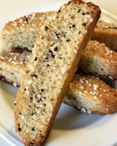 Parmesan Black Pepper Biscotti