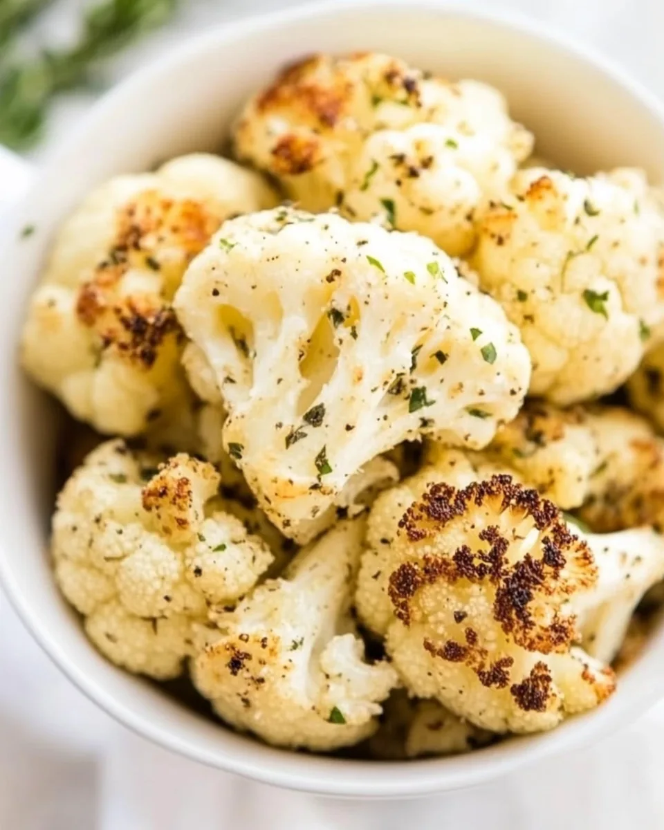 Parmesan Roasted Cauliflower