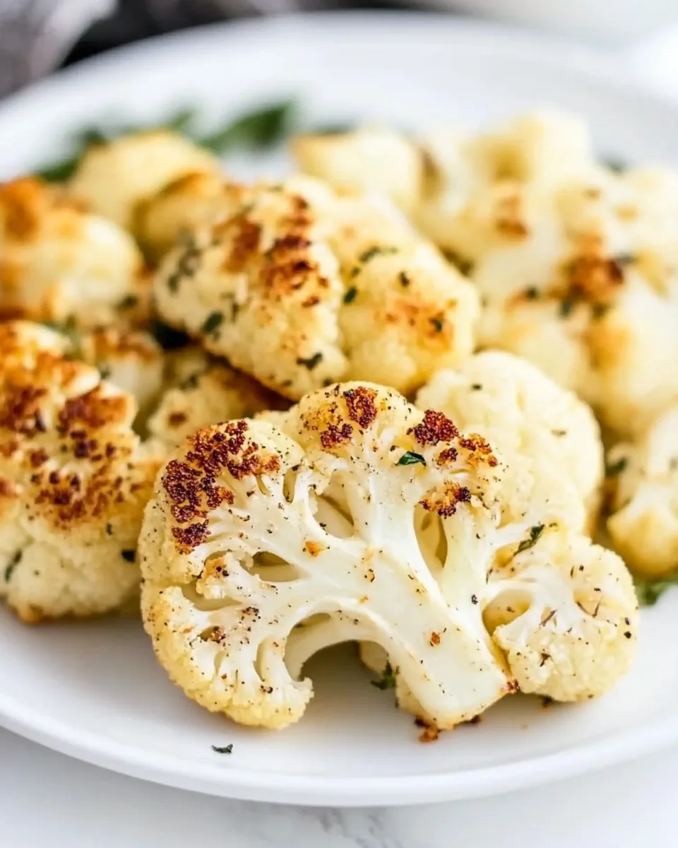 Parmesan Roasted Cauliflower