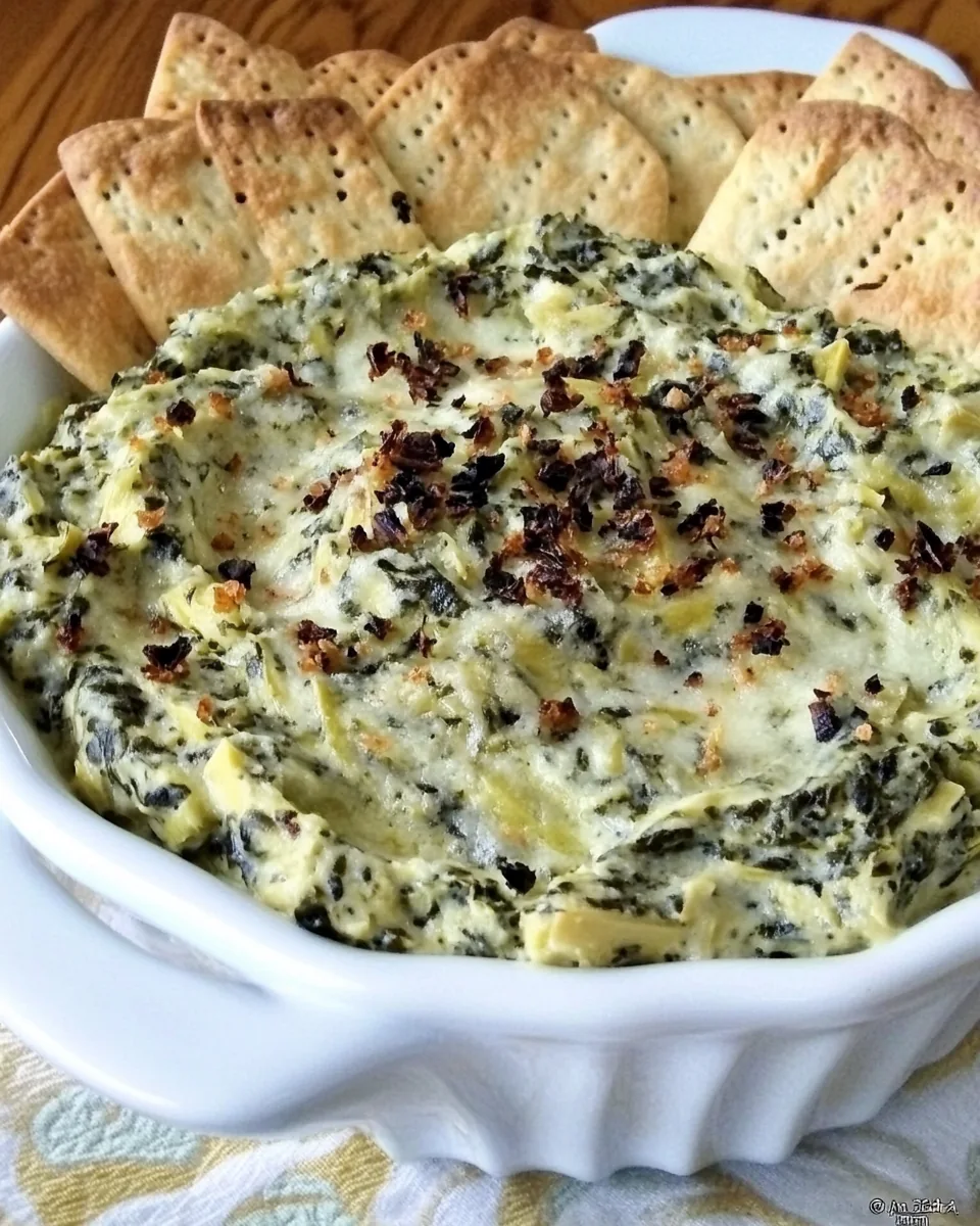 Passover Spinach Artichoke Dip