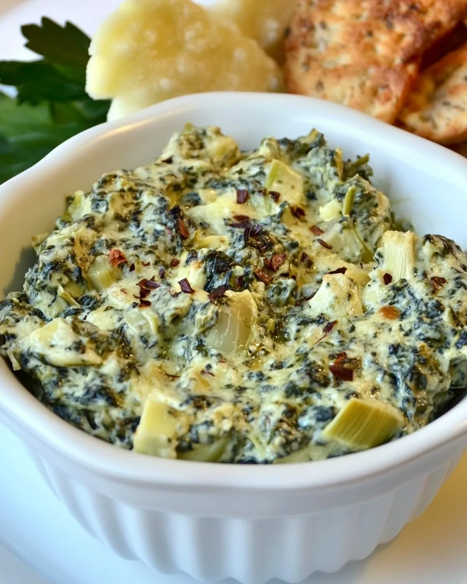 Passover Spinach Artichoke Dip