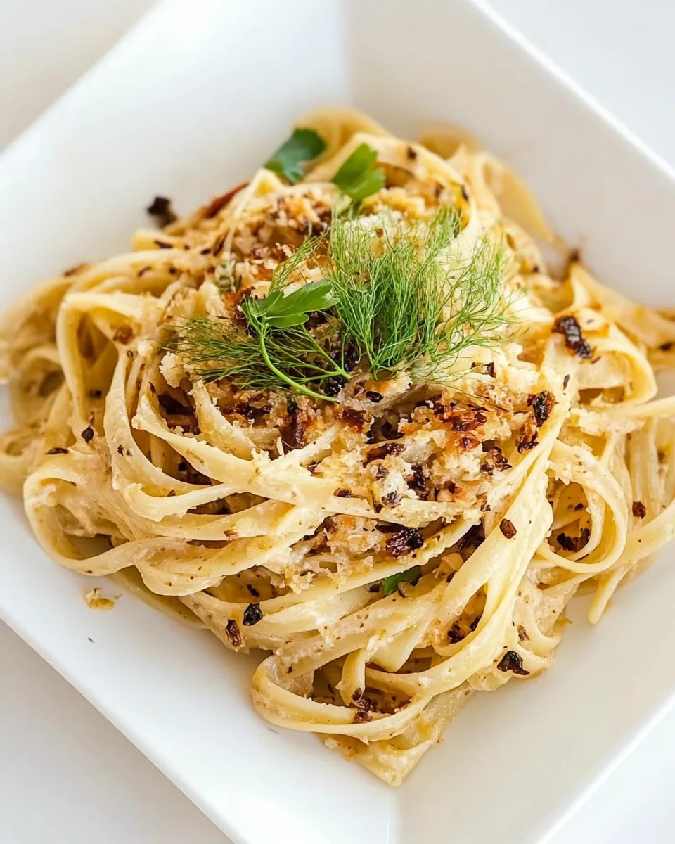 Pasta with Roasted Fennel and Lemon