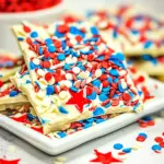 Patriotic Chocolate Bark