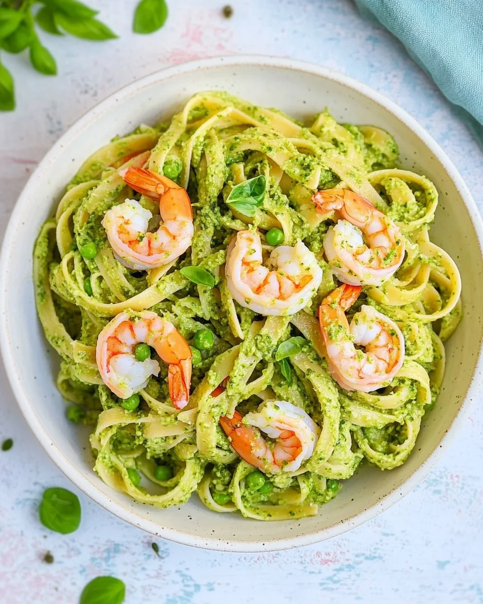 Pea Pesto Pasta