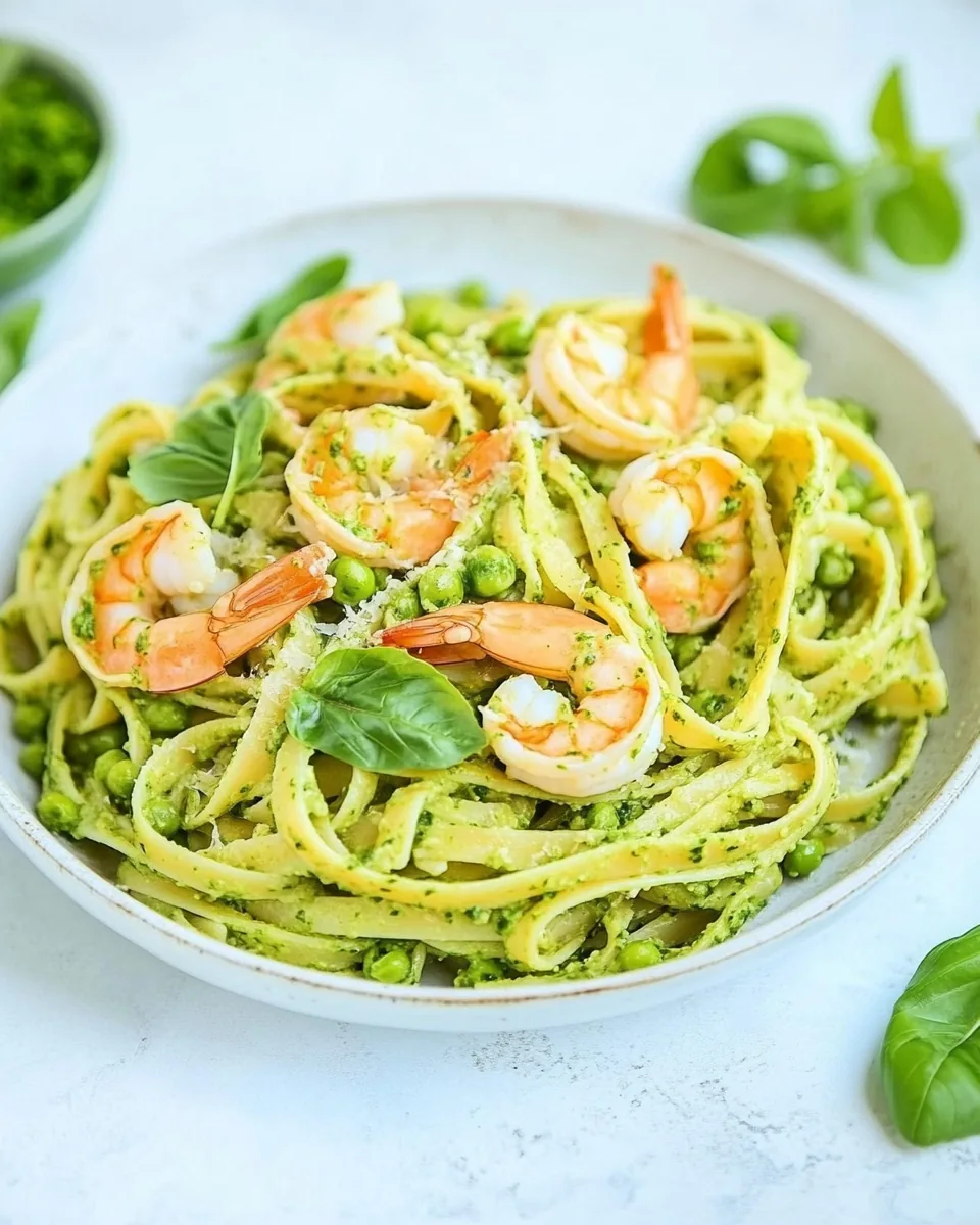 Pea Pesto Pasta
