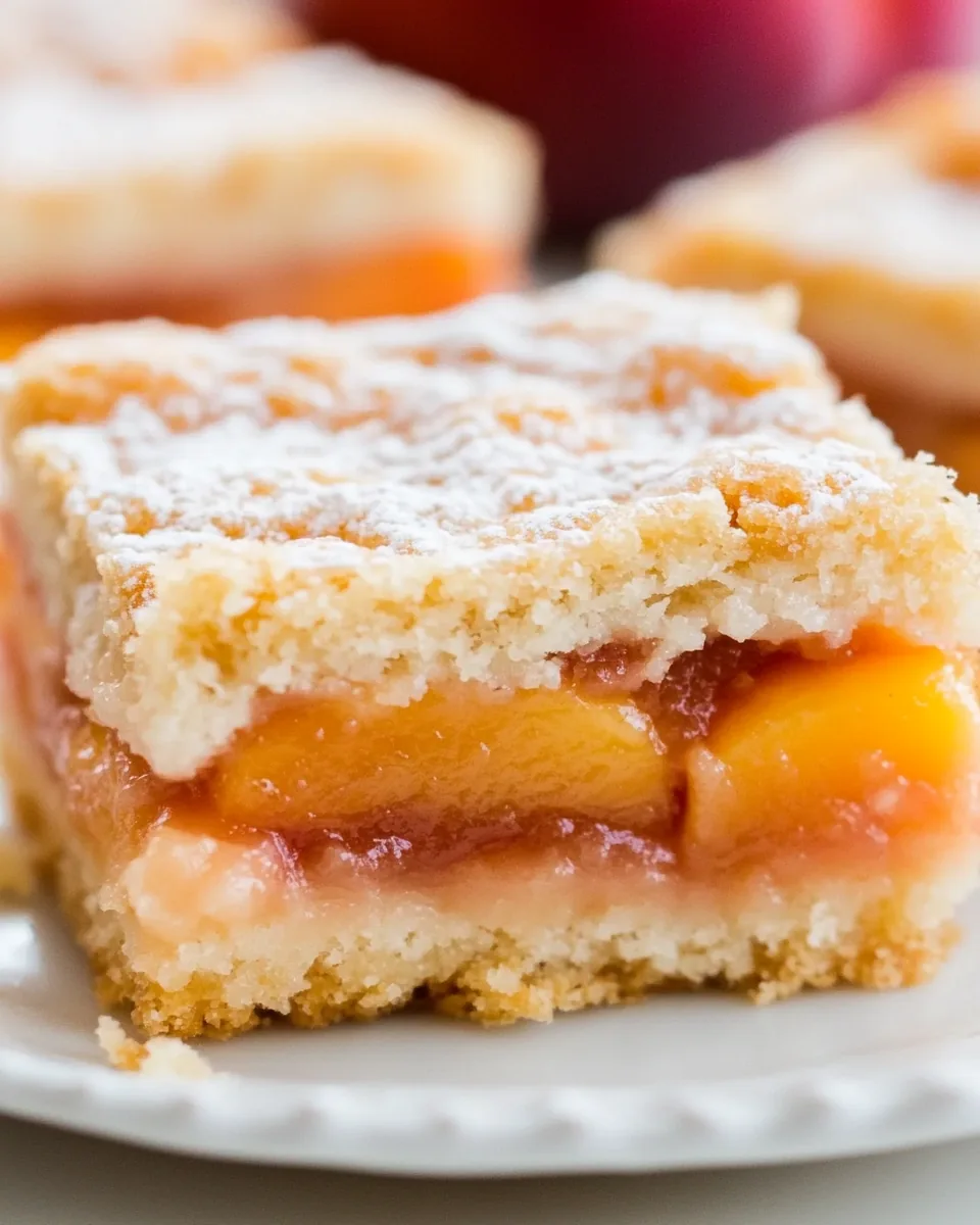 Peach Bars