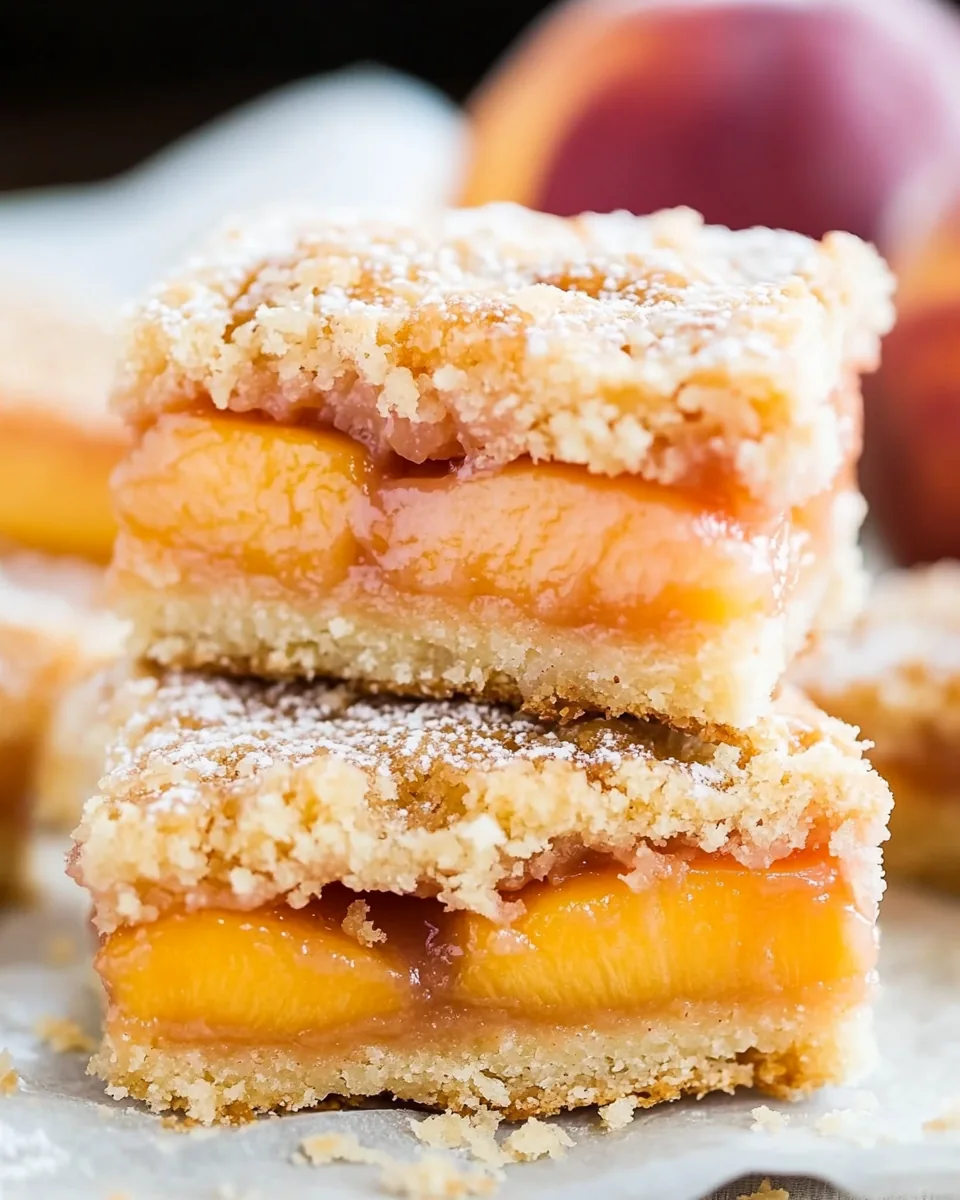 Peach Bars