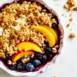 Peach Blueberry Crisp