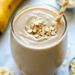 Peanut Butter Banana Oat Protein Smoothie