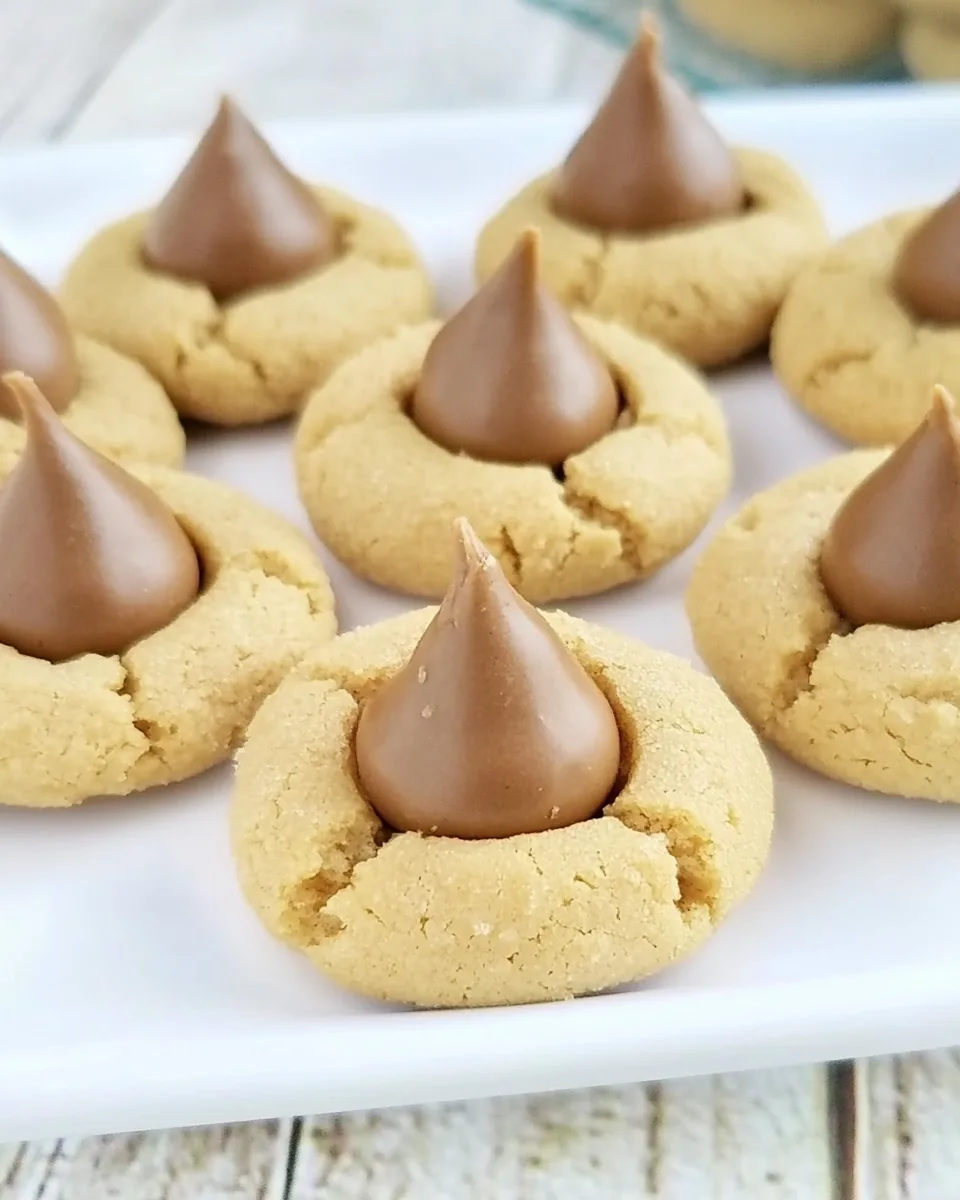 Peanut Butter Blossom Cookies