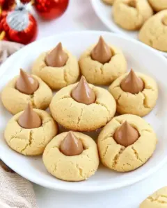 Peanut Butter Blossom Cookies