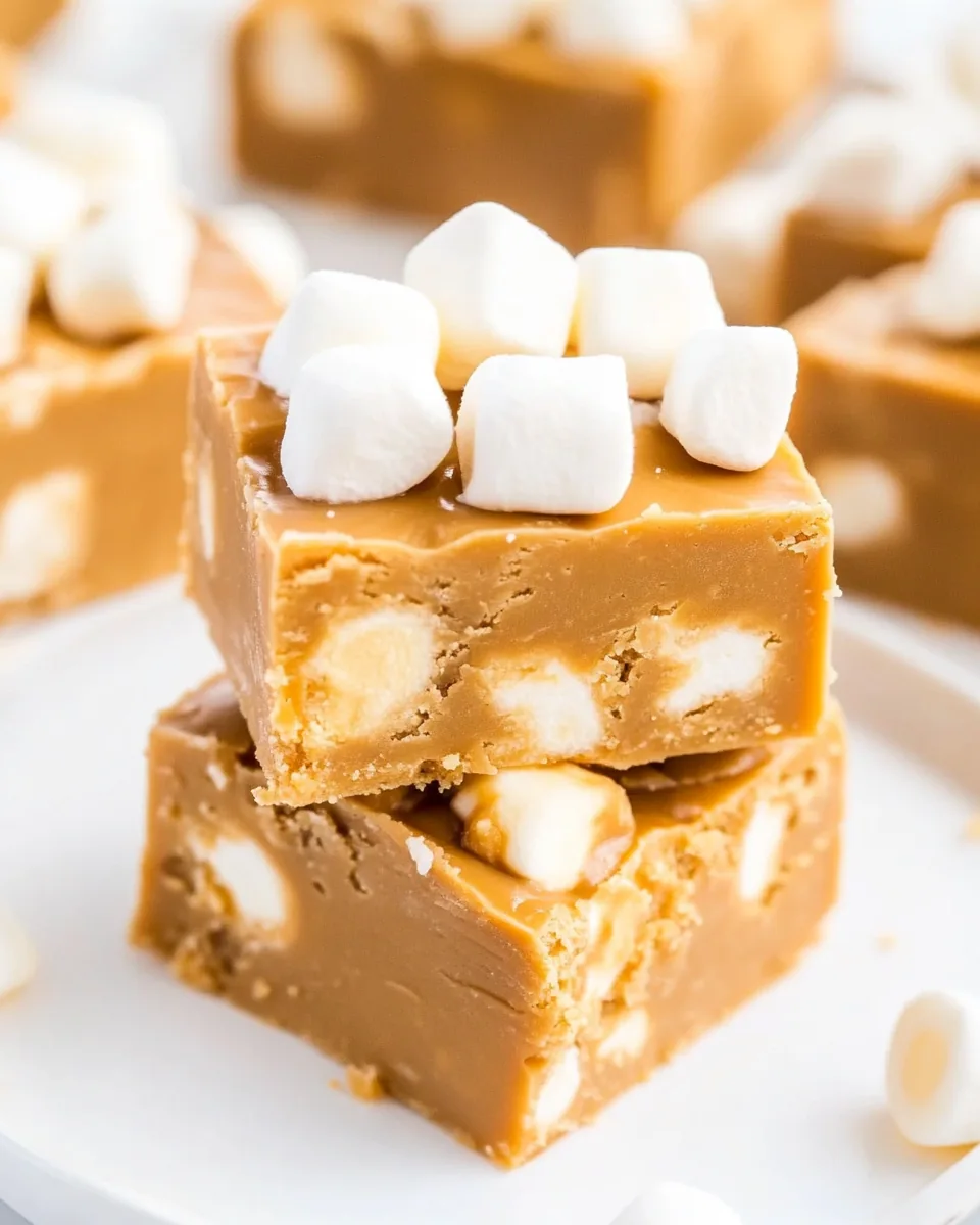 Peanut Butter Butterscotch Fudge
