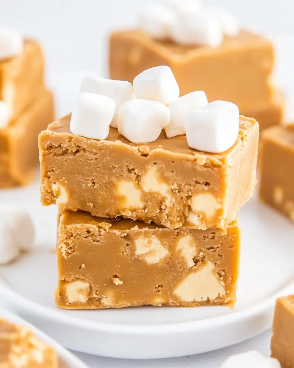 Peanut Butter Butterscotch Fudge