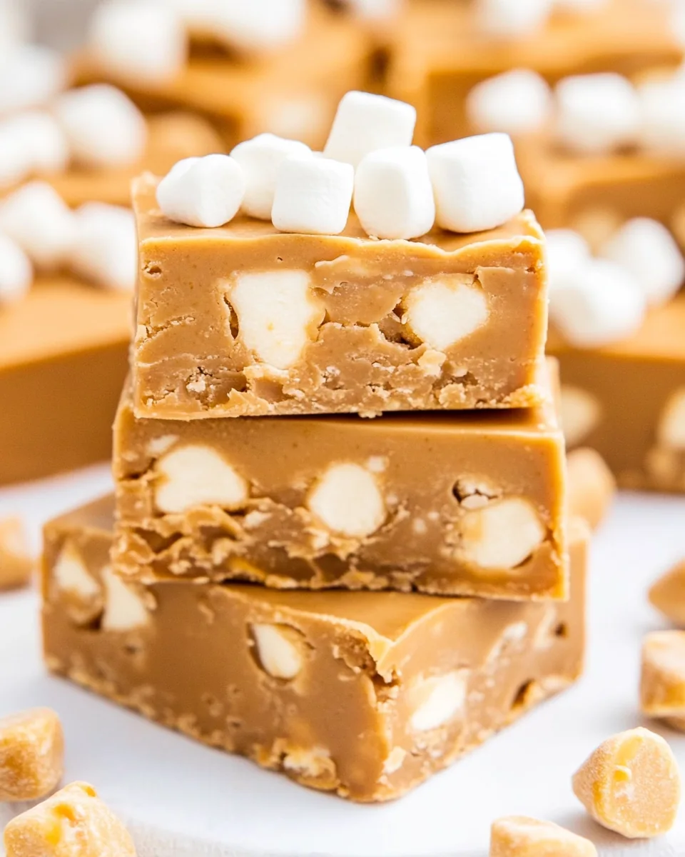 Peanut Butter Butterscotch Fudge