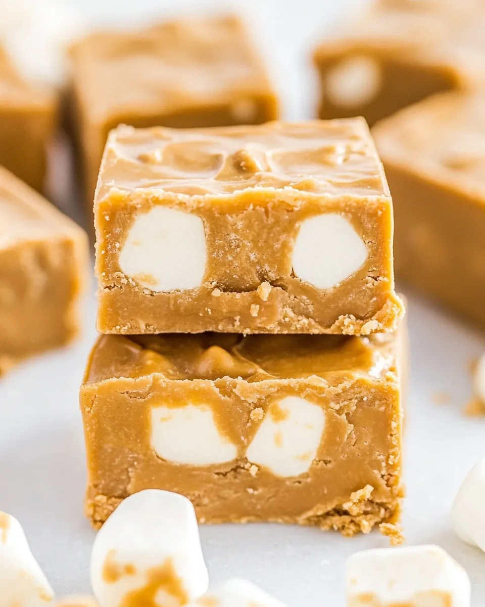 Peanut Butter Butterscotch Fudge