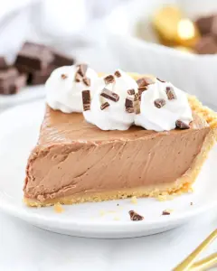 Peanut Butter Chocolate Mousse Pie