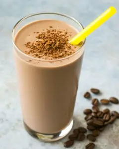 Peanut Butter Mocha Espresso Shake