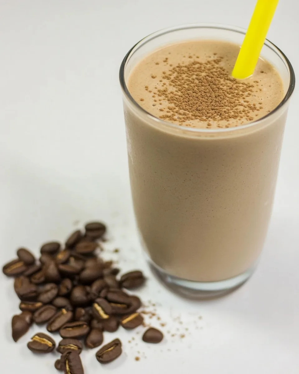 Peanut Butter Mocha Espresso Shake