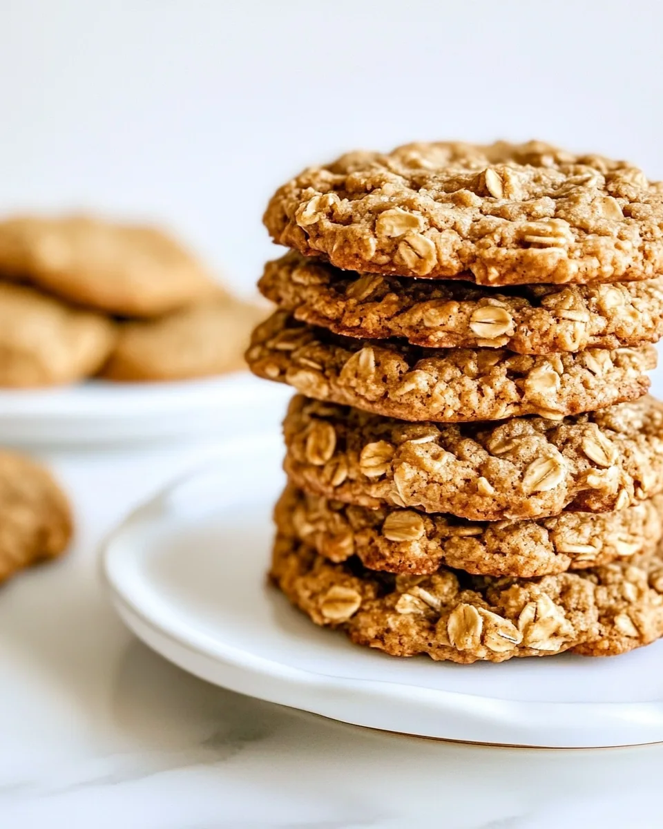 Peanut Butter Oatmeal Cookies