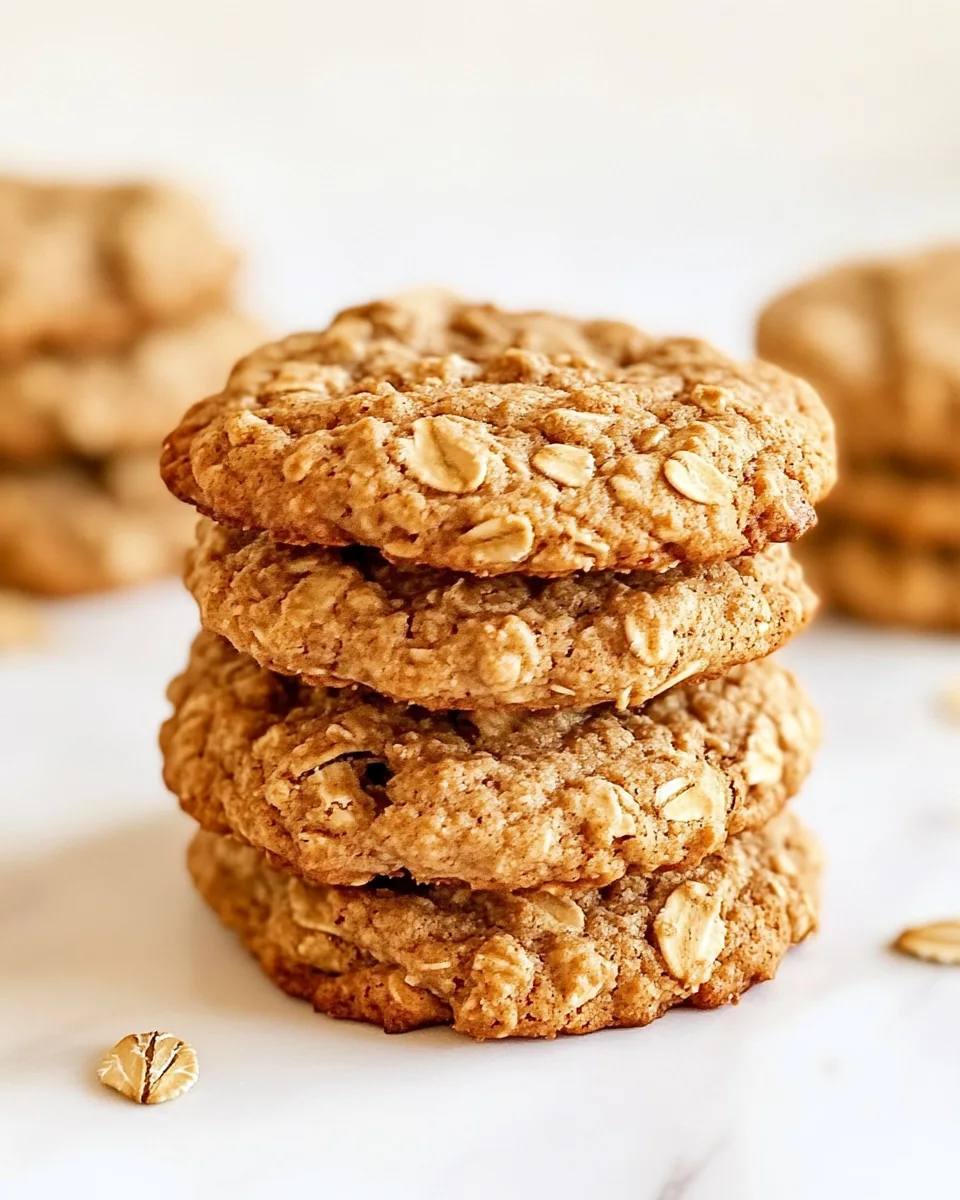 Peanut Butter Oatmeal Cookies