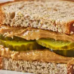 Peanut Butter Pickle Sandwich