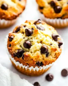 Pear Chocolate Chip Muffins