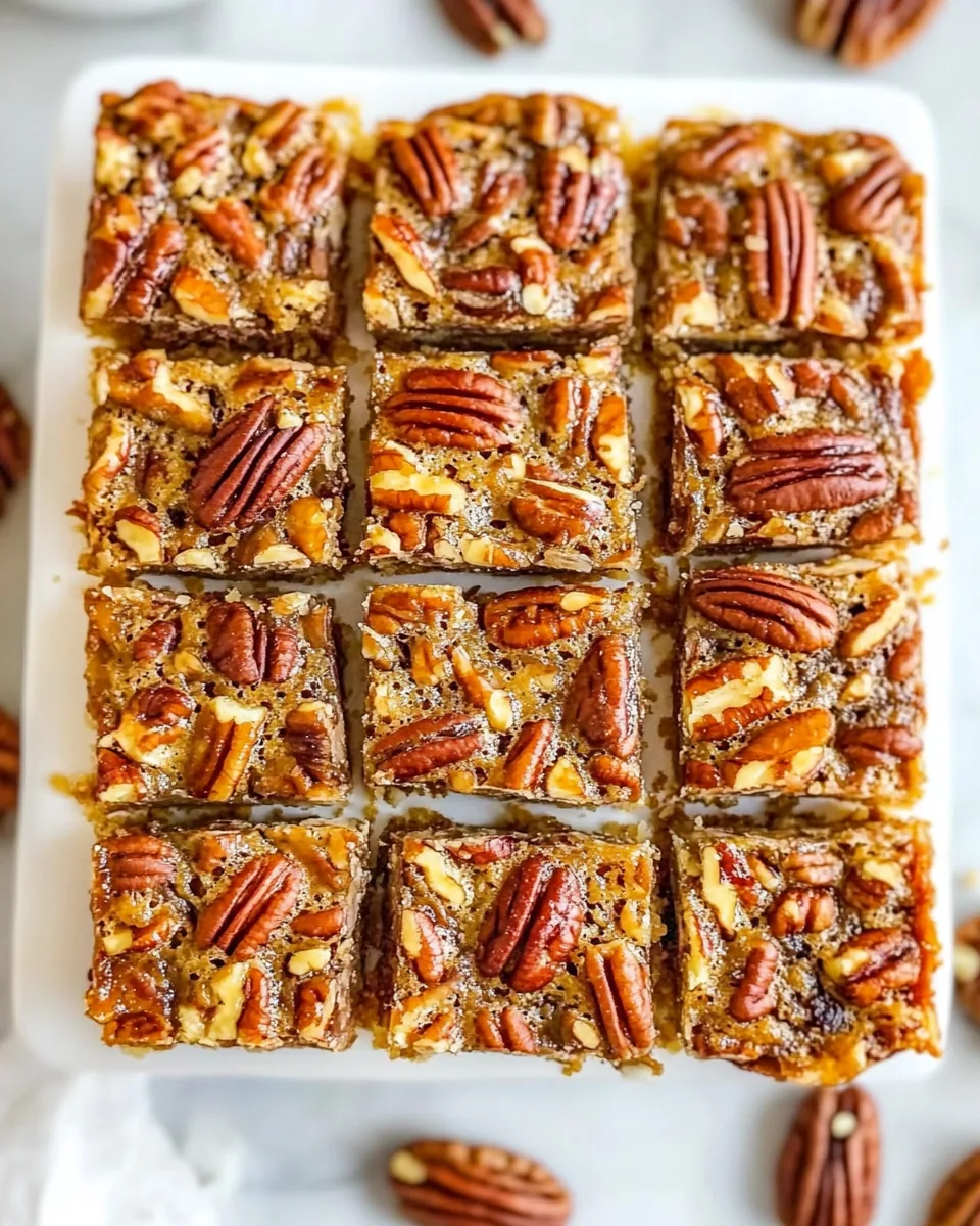 Pecan Pie Bars