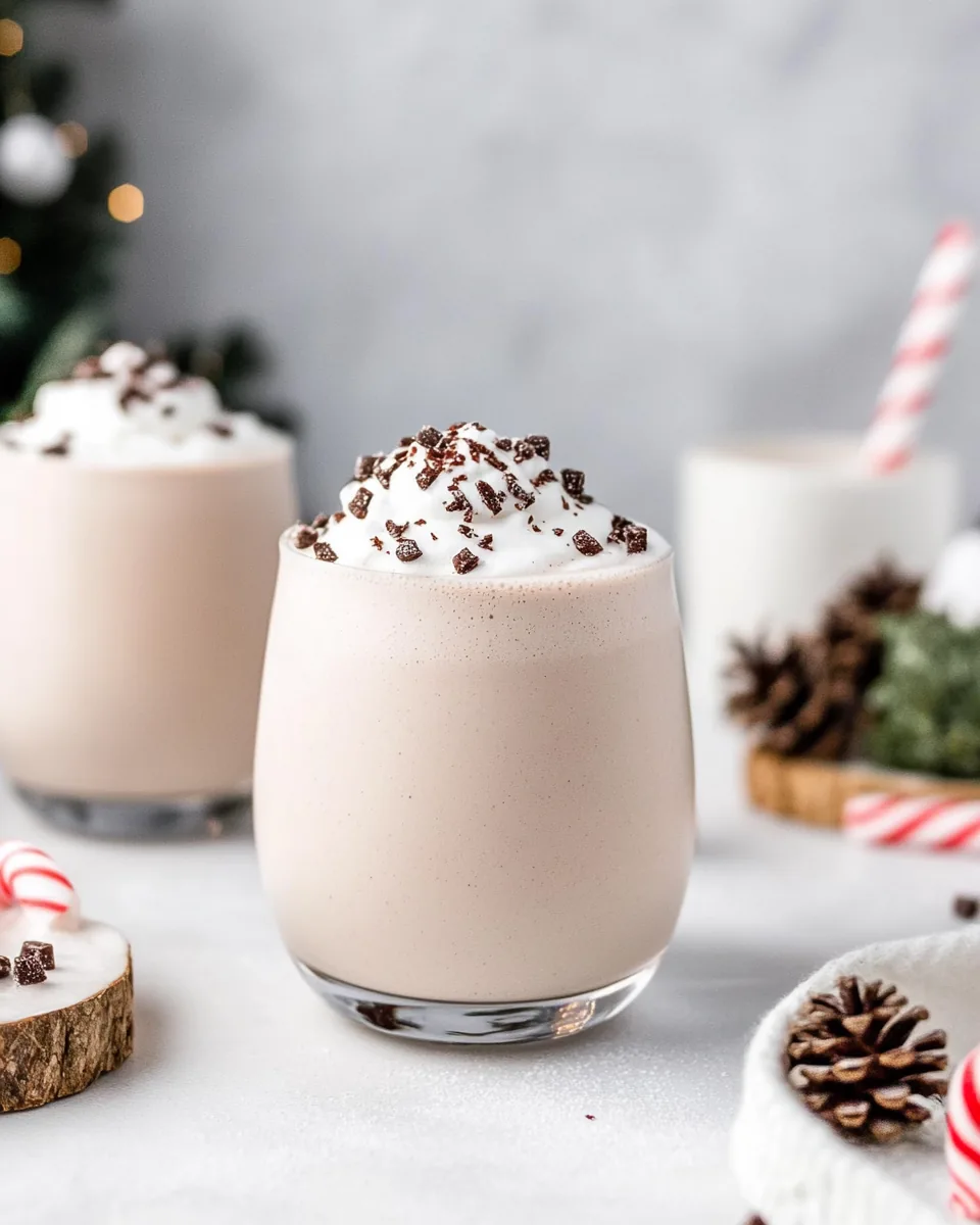 Peppermint Bark Milkshake