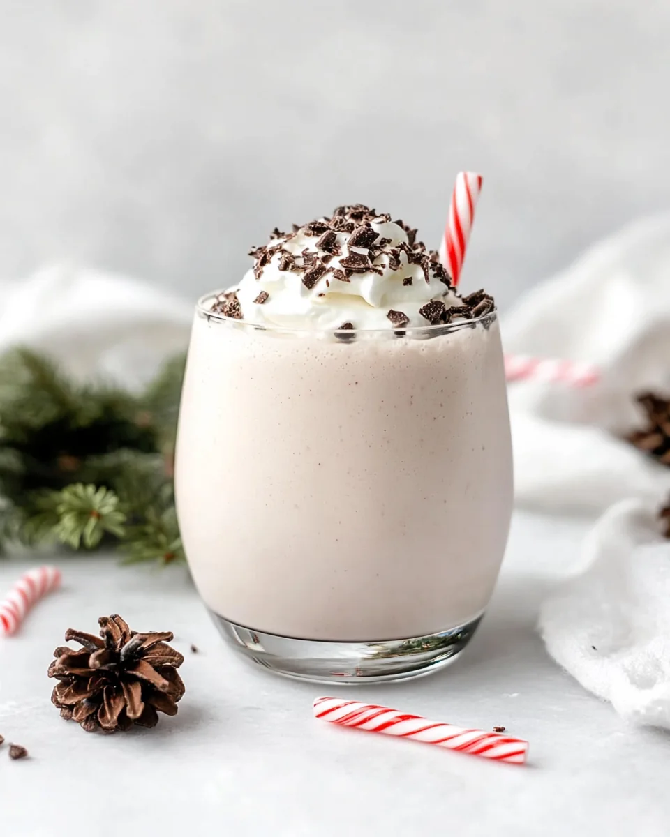 Peppermint Bark Milkshake