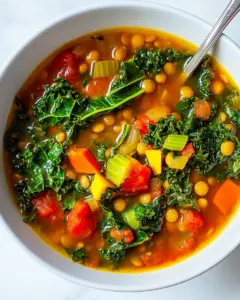 Perfect Lentil Kale Soup