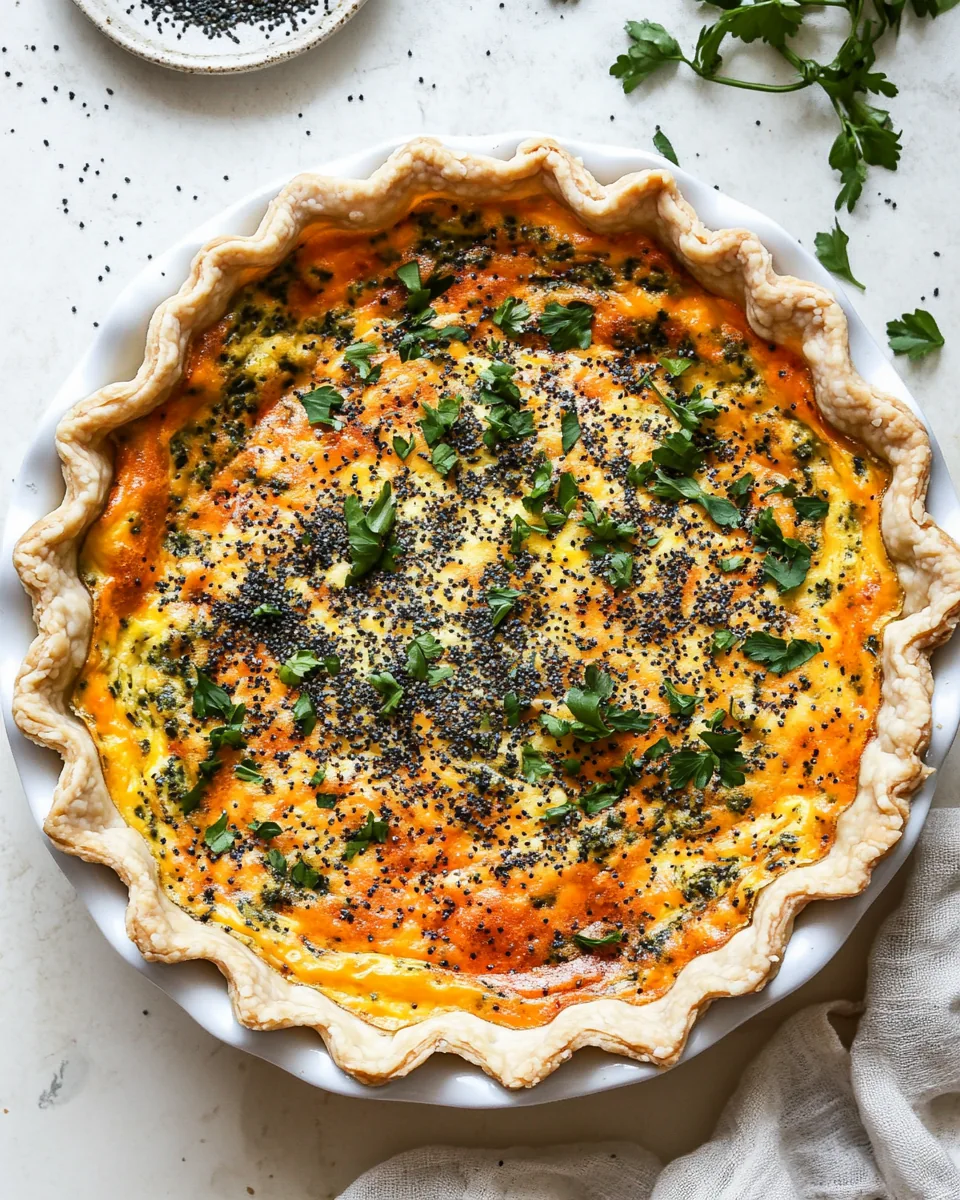 Pimento Cheese Quiche