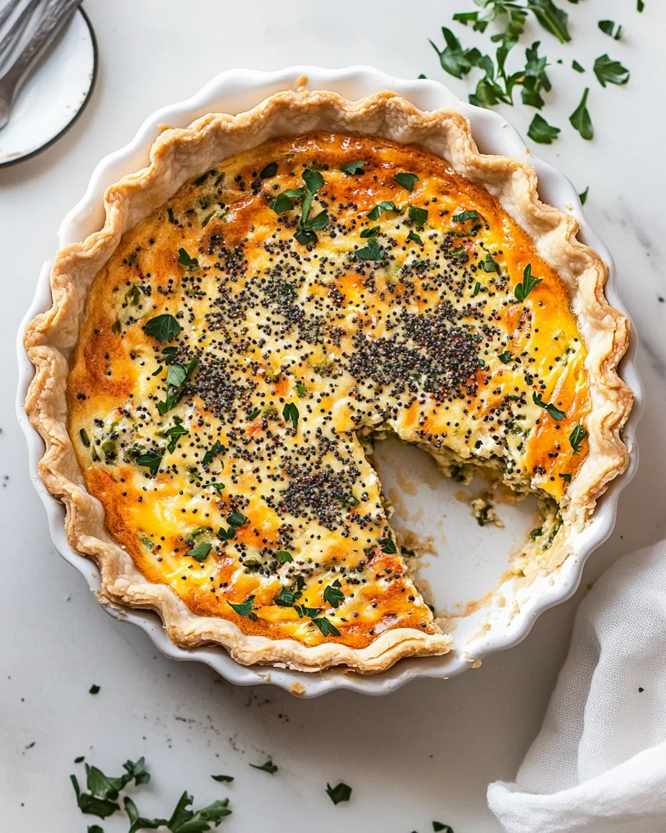 Pimento Cheese Quiche