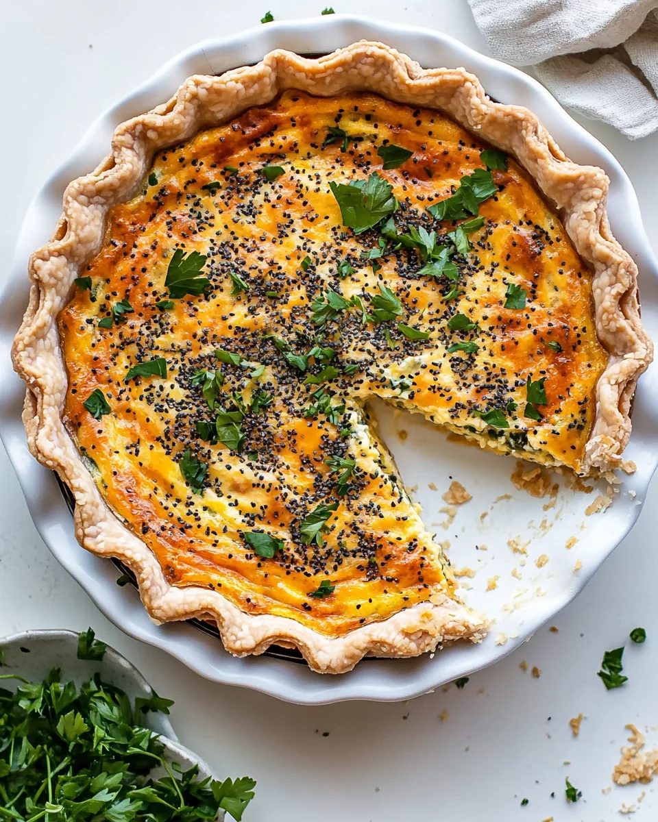 Pimento Cheese Quiche