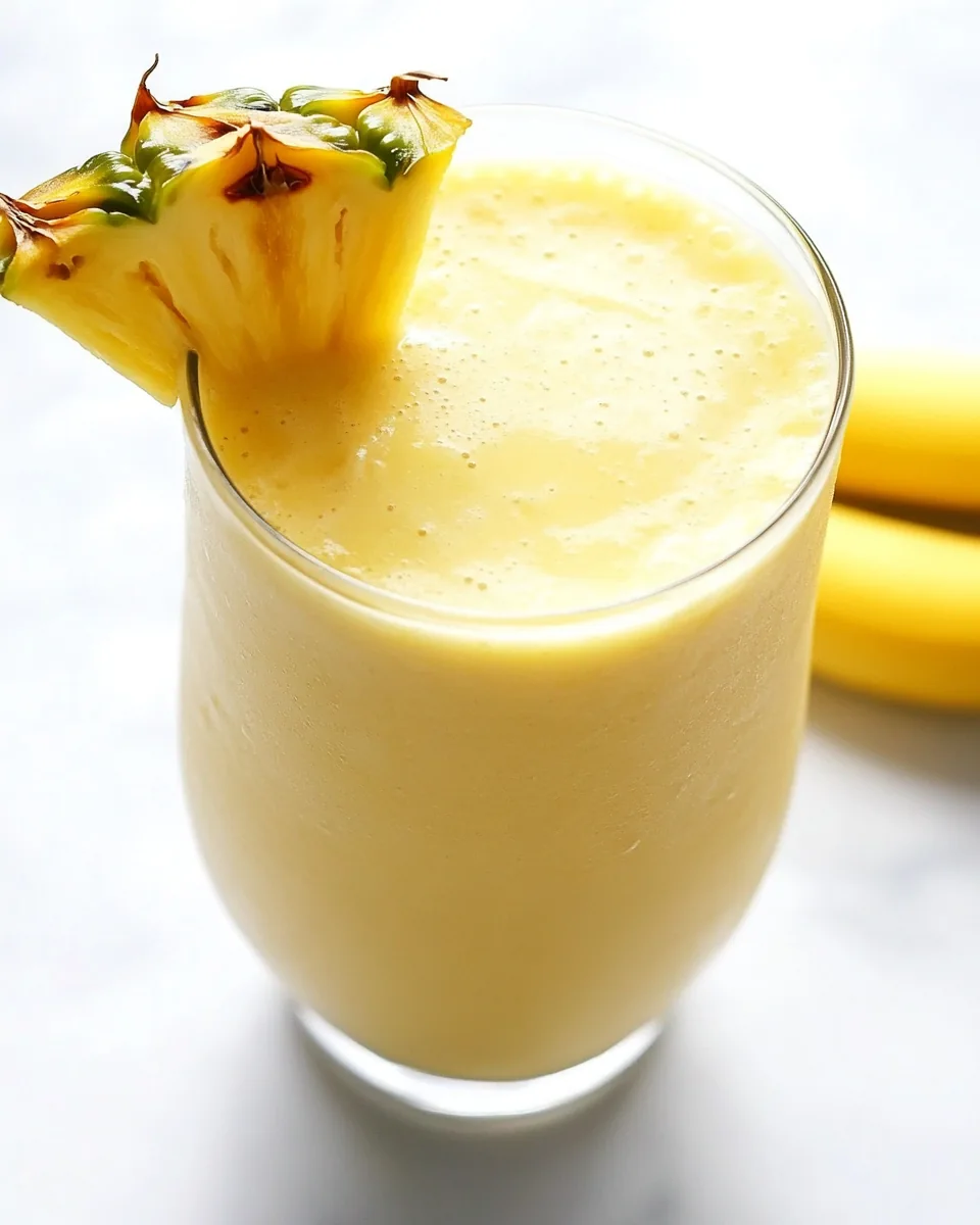 Pineapple Banana Smoothie
