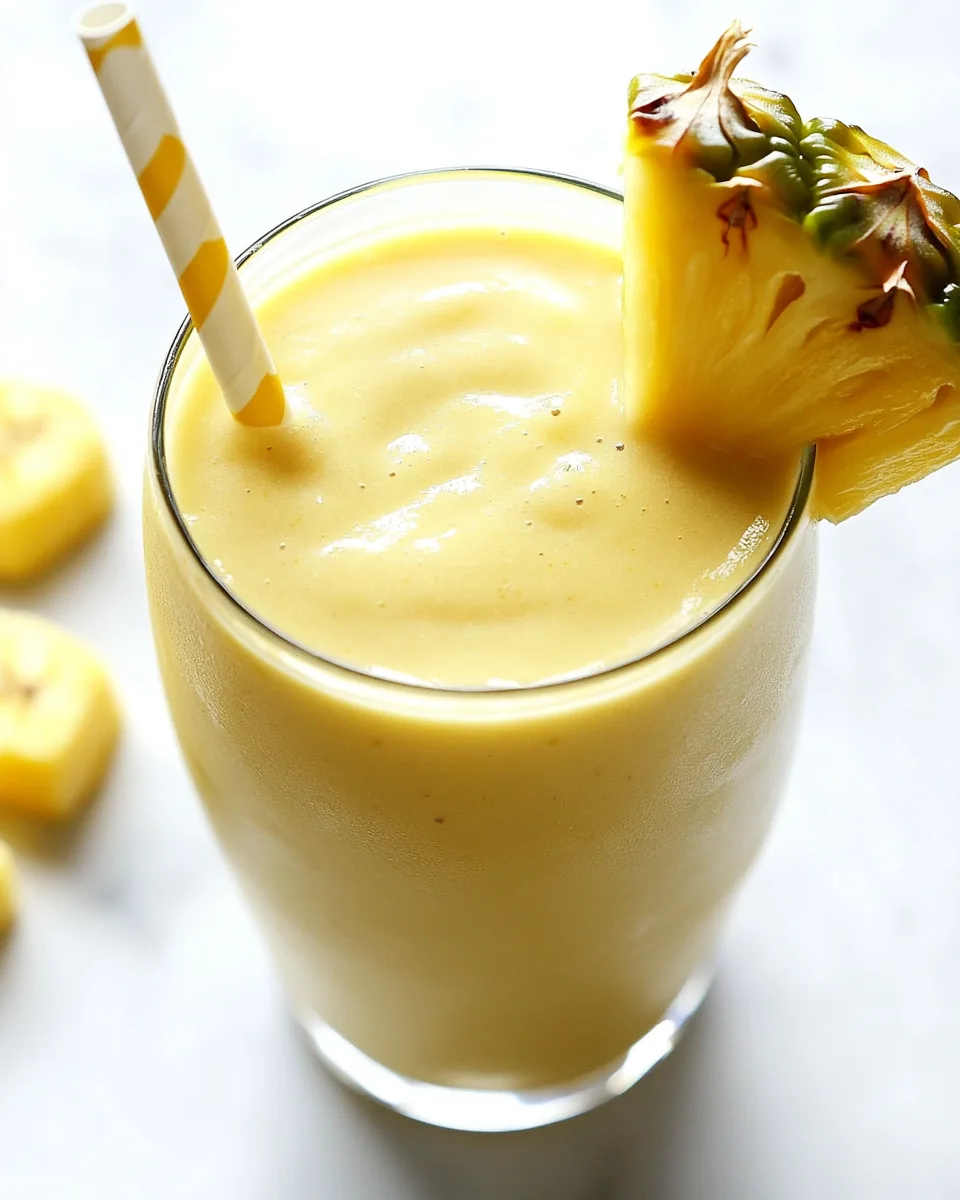 Pineapple Banana Smoothie