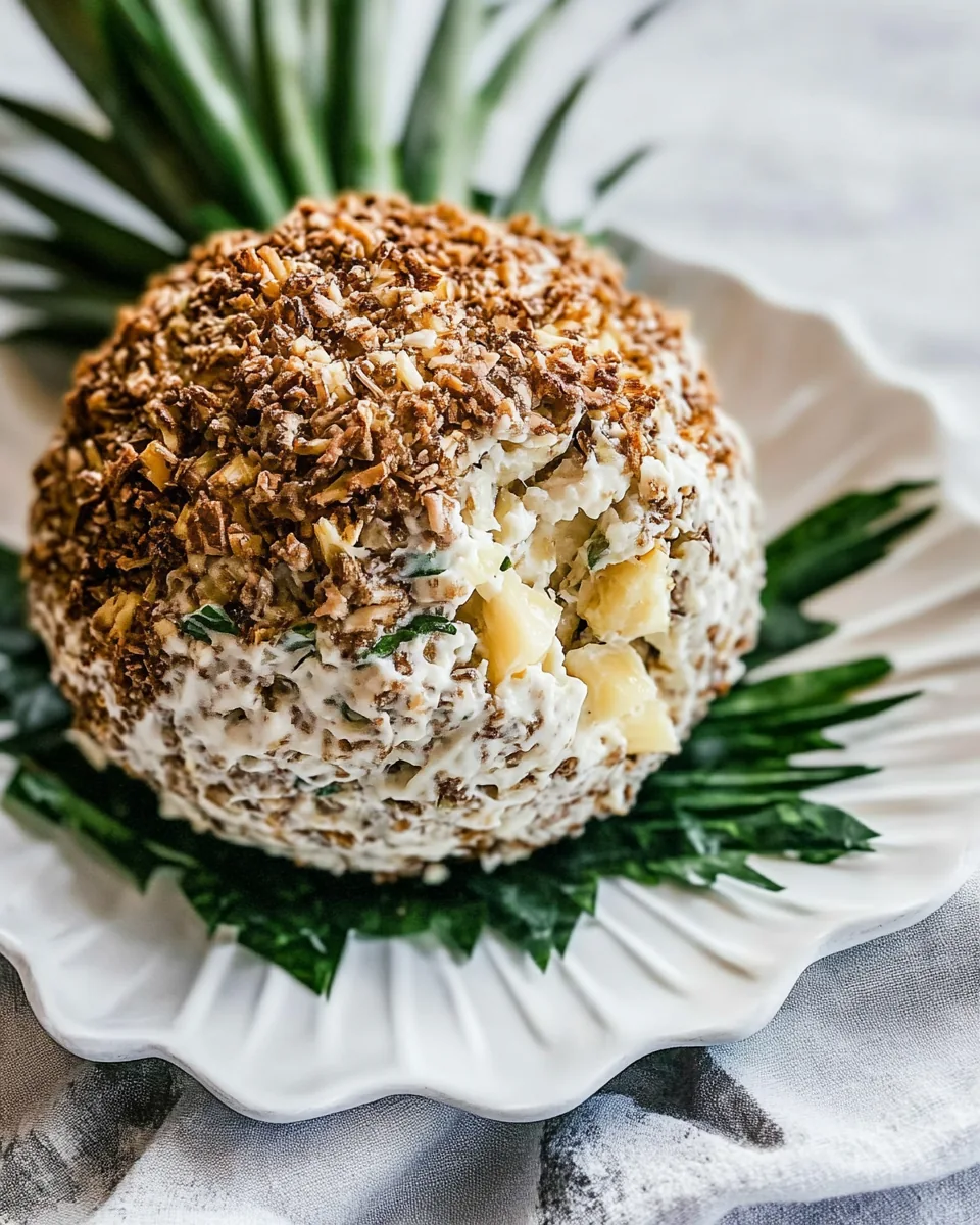 Pineapple Cheese Ball