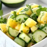 Pineapple Cucumber Salad