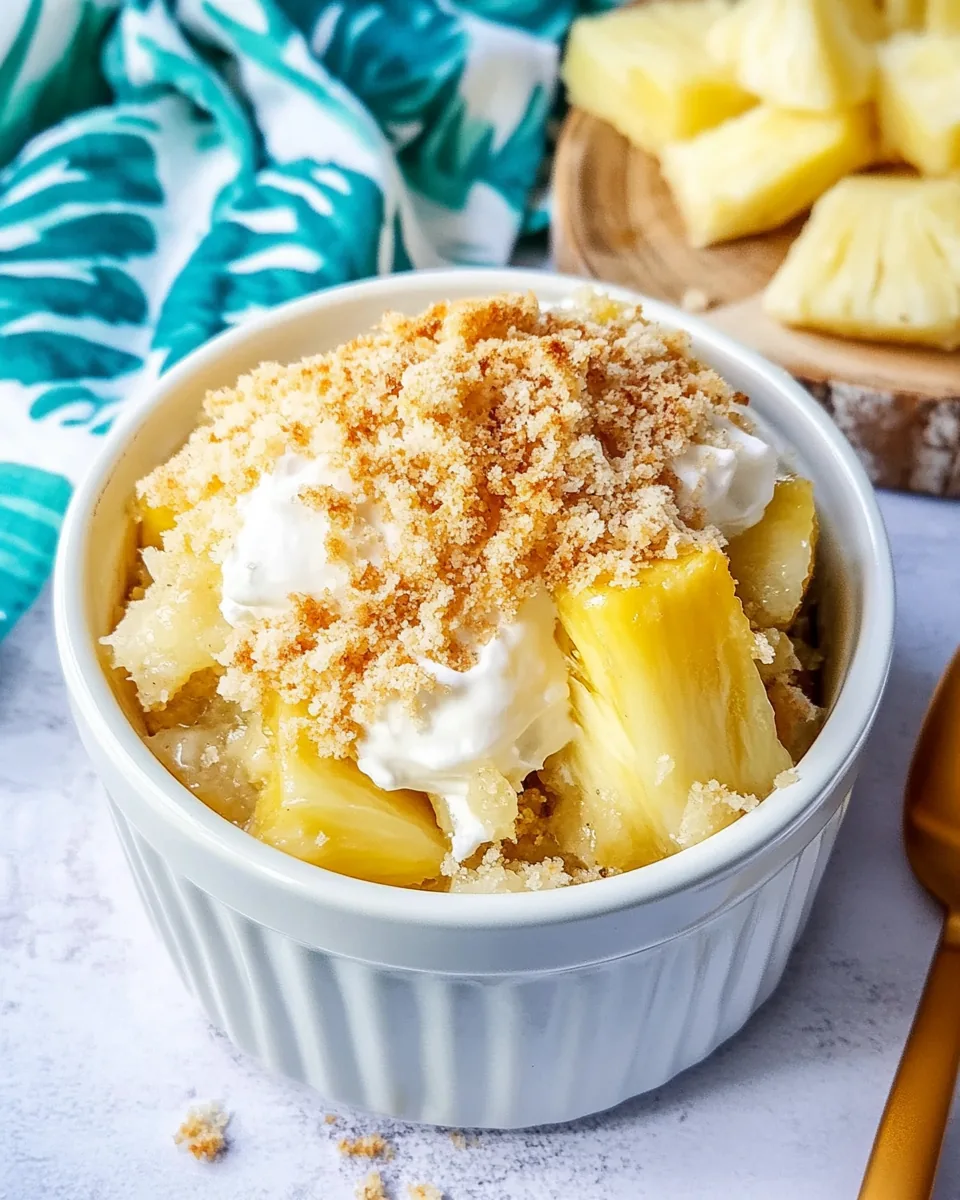 Pineapple Dump Cake