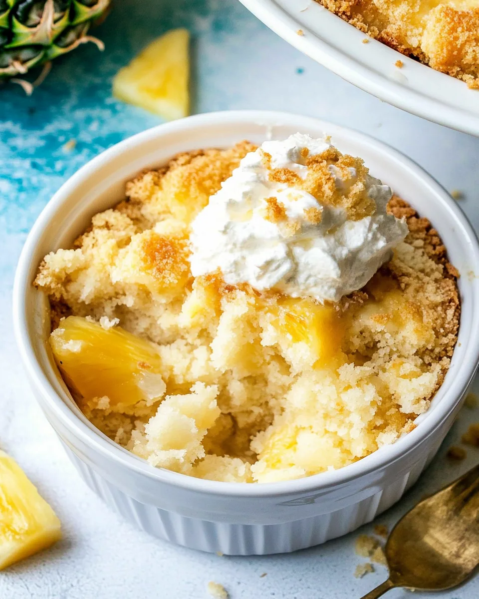 Pineapple Dump Cake