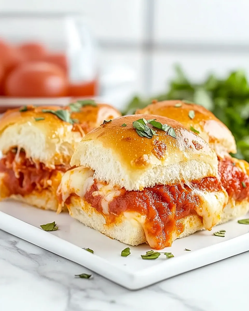 Pizza Sliders