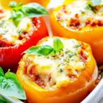 Pizza Stuffed Peppers