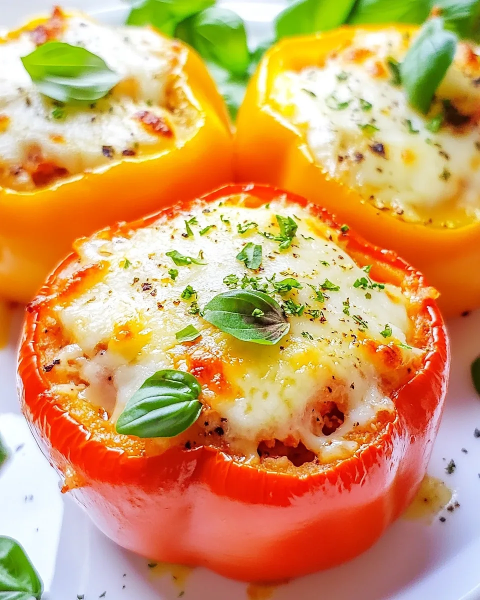 Pizza Stuffed Peppers