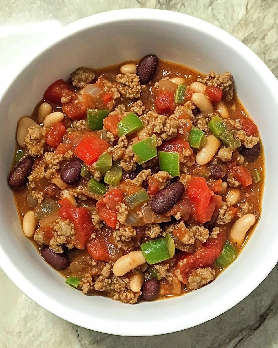 Plant Based Slow Cooker Chili