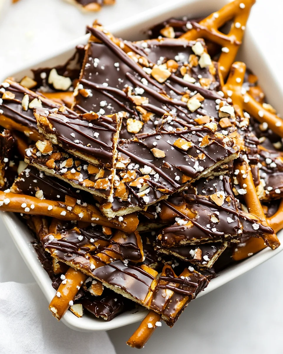 Pretzel Christmas Crack